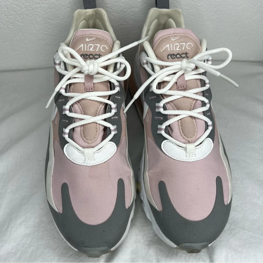Nike Air Max 270 React Plum Chalk Stone Mauve 9.5